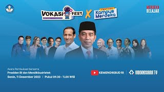 Pembukaan Vokasifest X Festival Kampus Merdeka