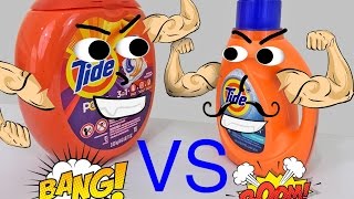 Tide Pods VS Tide Liquid