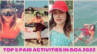 Goa Best place to visit | Best 5 Water sports In Goa 2022| Goa Grand Island Masti | Scuba diving|