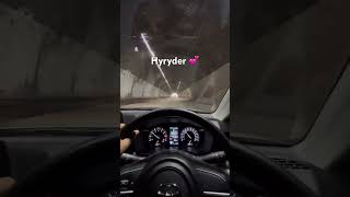 Hyryder in tunnel #shorts #hyryder #grandvitara #newcar #elevate #hybrid #naiksauto