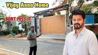 😍Actor Vijay Anna home🏠Prime Location❤️Nr vijay home😍Don’t miss it 💥 #actorvijay #actorvijaybirthday