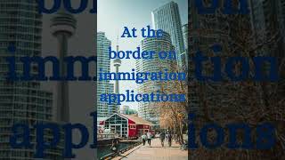 How Canada uses personal information collected at the border on immigration applications