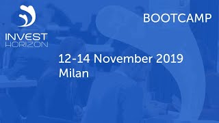 12-14.11.2019 InvestHorizon Bootcamp in Milan #IHMilan2019