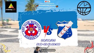 AO VIVO | Jogo de Basquete ( Basketball) | Municipal vs CCL sub-19 - Returno Fberj