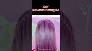 Easy hairstyles #diy #beautiful #hairstyle #trending #shorts #short #hairtutorial #video #reels #fyp