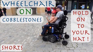 Shorts -  Cobblestone of Canterbury in a Wheelchair #shorts