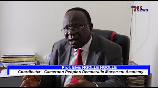 ELVIS BOH INTERVIEWS PROF. ELVIS NGOLLE NGOLLE ON ANGLOPHONE CONFLICT