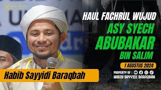 KHOUL AKBAR, "FAKHRUL WUJUD, FAKHRUL AWALIM, SYEIKH ABUBAKAR BIN SALIM MAULA INAT