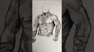 Human Anatomy study #anatomyart #charcoalart #shortfeed @artbreeze