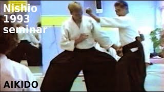 Aikido - Shoji Nishio sensei 1993 seminar in Malmö, Sweden 3 (5)