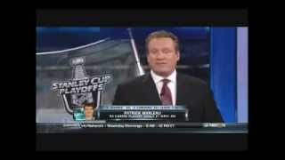 Jeremy Roenick calls Mike Milbury a donkey re: Patrick Marleau's PO goals