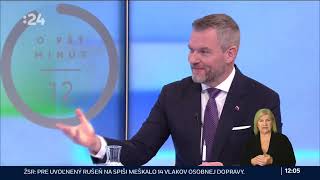 O 5 minút 12 - Peter Pellegrini, Milan Majerský (3.3.2024)