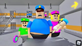 Police Family Escape Scary Obby (Roblox) Full Gameplay (Android)