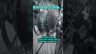 Polygon Electric by  @arusiksepeda   Rear Hub 350W - 36V  #arusiksepeda