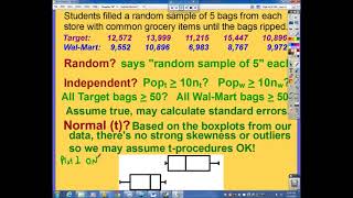 Chapter 10, Lesson #5 - Confidence Interval for the Difference in Two Sample Means