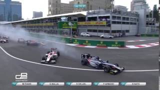 Copia di Copy of Europe2016 Race 2 Restart Leaders Matsushita and Marciello Collide