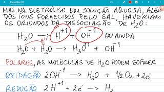 Eletrólise - parte 01