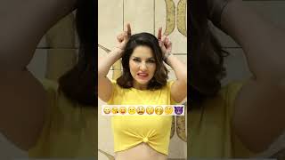 Sunny Leone's Cute😘Reactions #shorts