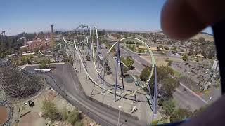 Six Flags SuperMan ride