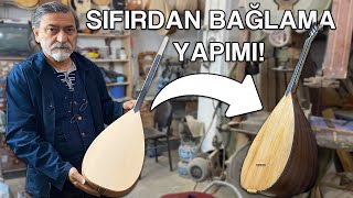 SESİ HARİKA OLDU! ( Baştan Sona Maun Bağlama Yapımı! )