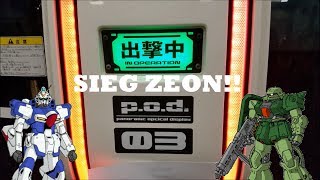 Sieg Zeon! Gundam Simulator Pods- Colossalcon 2017