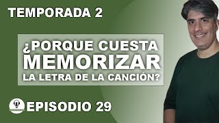 La relación entre APRENDER la letra de MEMORIA y la TECNICA VOCAL.