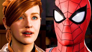 MJ surprises and saves Spider-Man - Spider-Man Remastered PC