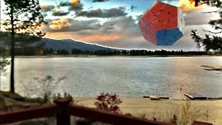 Solving a Megaminx on Lake Cascade | Idaho