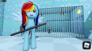 Rainbow Dash Prison Run (Roblox) Full Gameplay (Android)