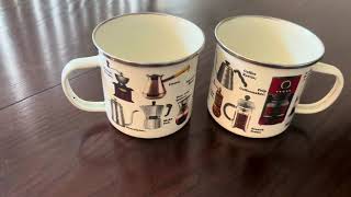 Review of Gift Republic Coffee Enamel Mug