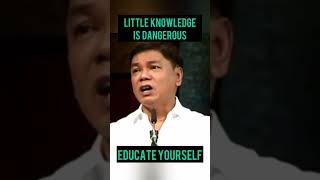 🔴 LITTLE KNOWLEDGE IS DANGEROUS