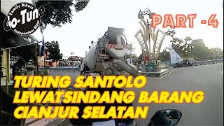 Turing Santolo  lewat Jalan Raya Sukanagara - Sindangbarang - Cidaun (Part 4)