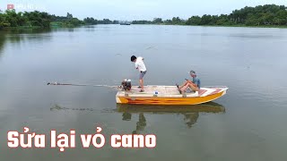 Sửa lại cano máy âm, test tốc độ láp đuôi tôm ngày cuối tuần.[Vlog]