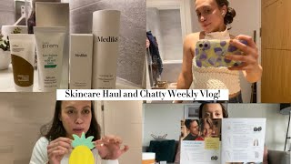 Skincare haul, Korean skincare, sick week, lots of tests, chatty weekly vlog