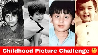 "Can You Identify These Bollywood Stars from Their Childhood Photos?" Bollywood Actors childhood