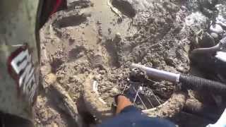 DRZ400 STUCK in MUD!!again