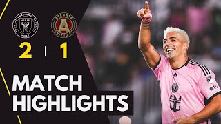 Inter Miami CF 2 x 1 Atlanta United MLS 2024 Extended Highlights And Goals