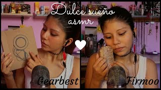 ASMR Español - Mostrando productos de Gearbest + colaboración con Firmoo (Reviews)