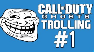 CALL OF DUTY: GHOSTS TROLLING #1 - RAGE QUIT (FUNNY RAGE)