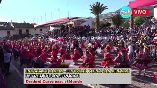 ENTRADA DE DANZAS EN SAN JERONIMO