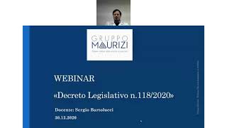 Webinar Decreto legislativo 118/2020: modifiche per rifiuti di pile, accumulatori e RAEE