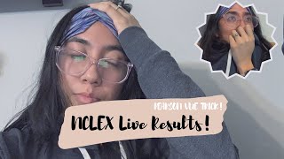 NCLEX LIVE RESULTS 2020 | PEARSON VUE TRICK!