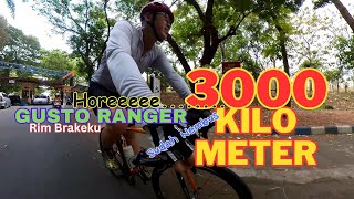 REVIEW RIM BRAKEku GUSTO RANGER Setelah Jalan 3000km.