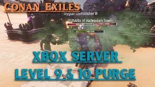 Conan Exiles Xbox Server Level 9 & 10 Purge!