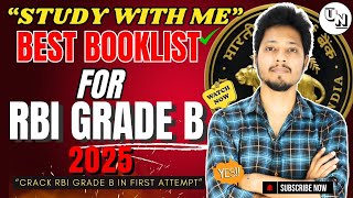 Booklist for RBI Grade B Exam | RBI Grade B 2025 Notification | RBI Grade B 2025 | UNleash RBI