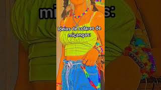 Ideias de colares de miçangas ⭐