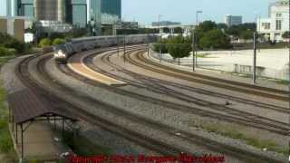 Amtrak 22 highball Dallas, OVER! 10/21/2012 ©