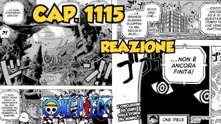 One Piece CAPITOLO 1115 - Reazione, Commento e Teorie