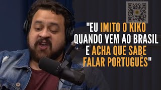 ESTEVAM NABOTE IMITANDO O KIKO | Cortes do Flow Podcast