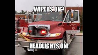 Wipers On? Headlights On!